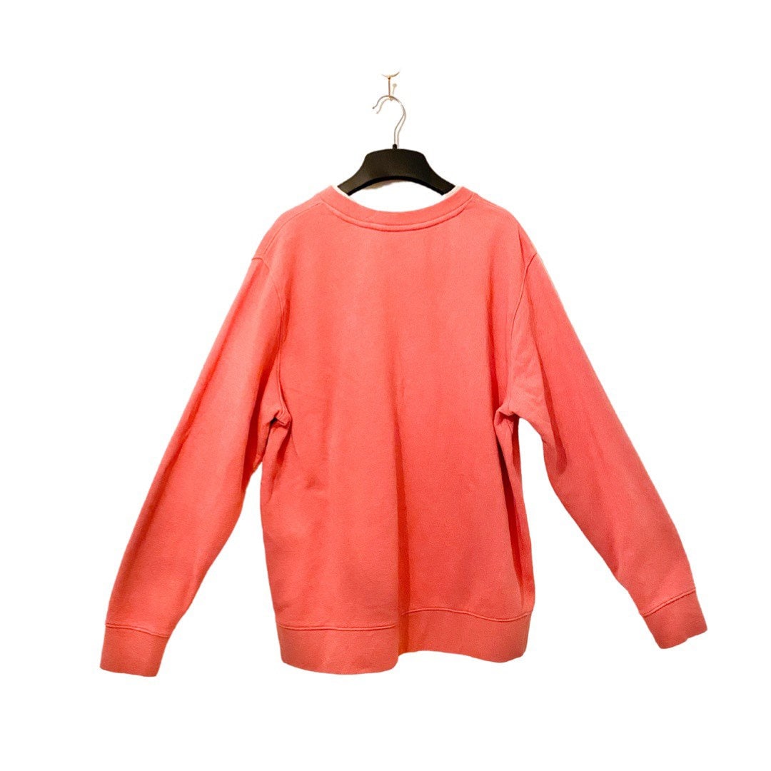 Pink salmon vintage crew neck jumper