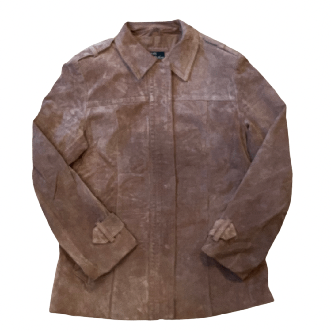 Beige Suede Vintage Jacket