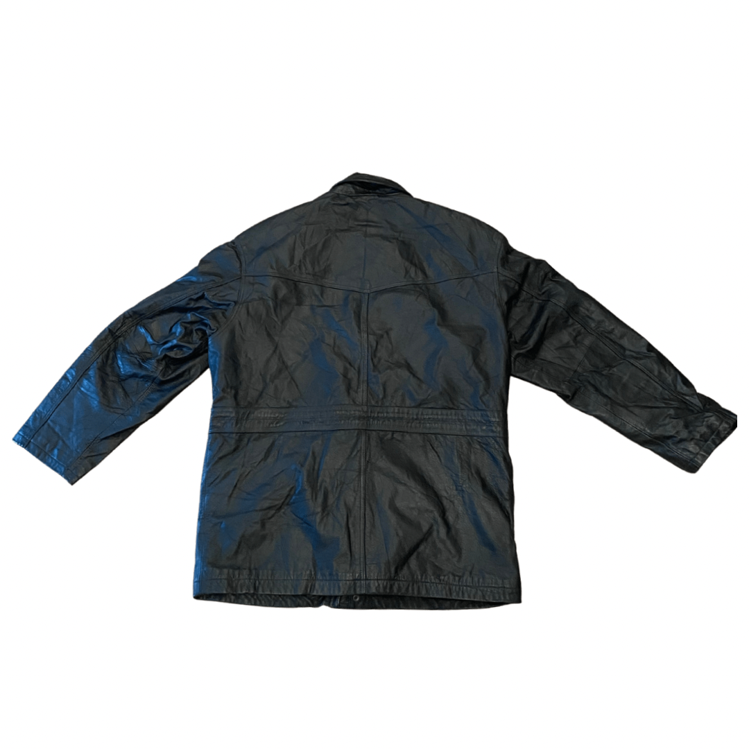 Black Leather Vintage Jacket