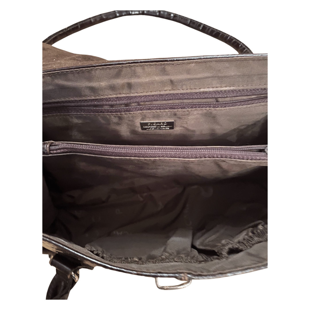 Brown Leather Vintage Handbag