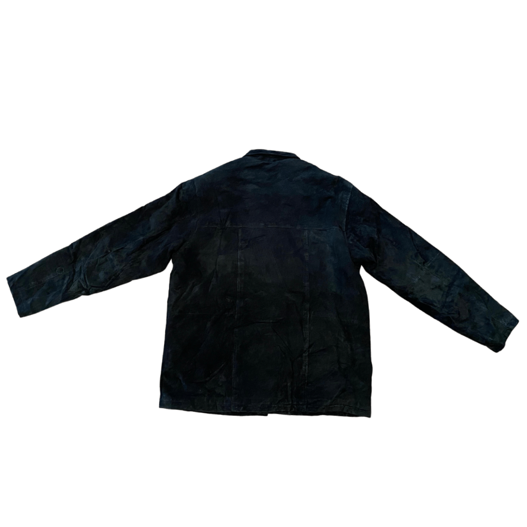 Black Suede Vintage Jacket