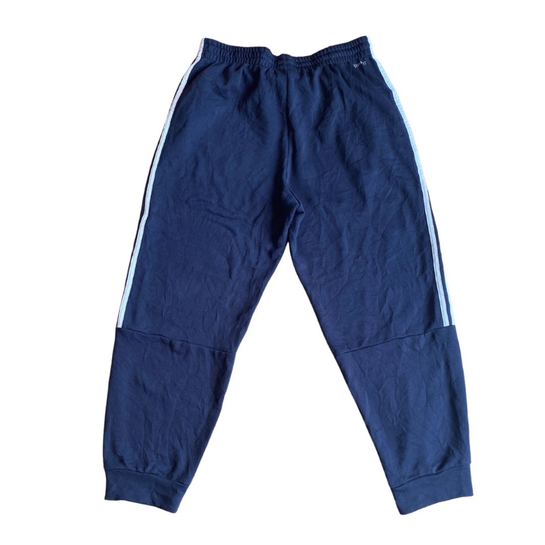 Navy Vintage Adidas Jogging Bottoms - M/UK 14