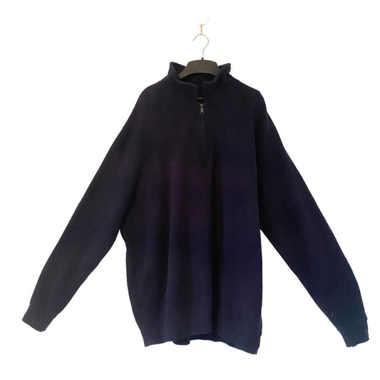 Medium Arrow Blue Vintage Quarter Zip Jumper