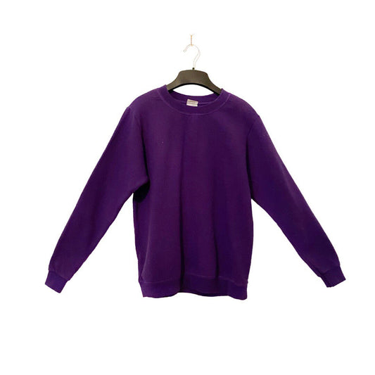 Purple vintage crew neck jumper