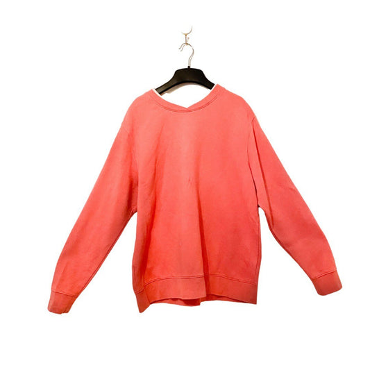 Pink salmon vintage crew neck jumper