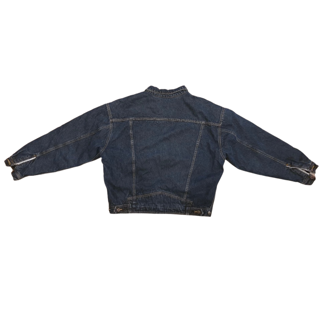 Blue Oversized Vintage Denim Jacket
