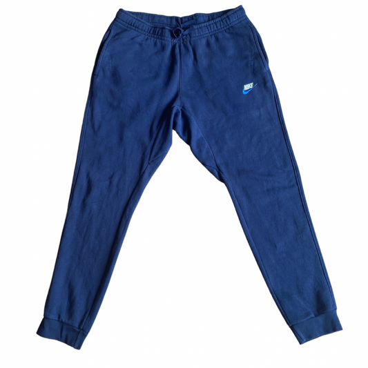 Navy Vintage Nike Jogging Bottoms - S/M/UK 10/12
