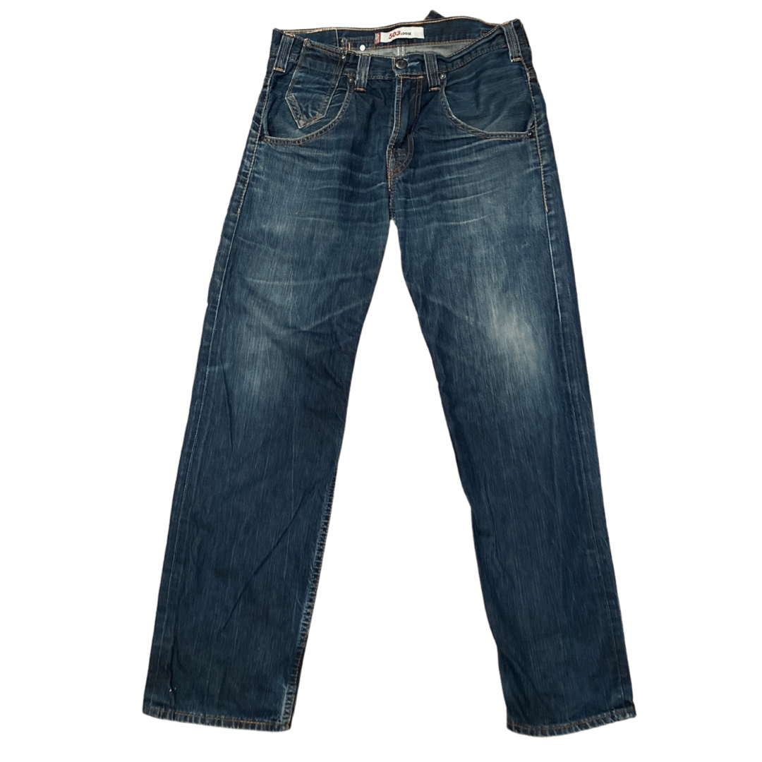 Blue Vintage Levi’s Straight Jeans