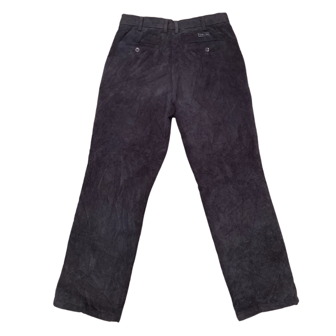 Charcoal Vintage Chord Trousers