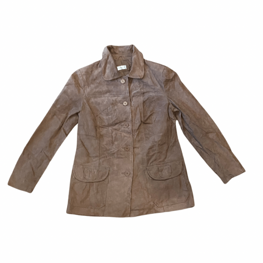 Beige Suede Vintage Jacket