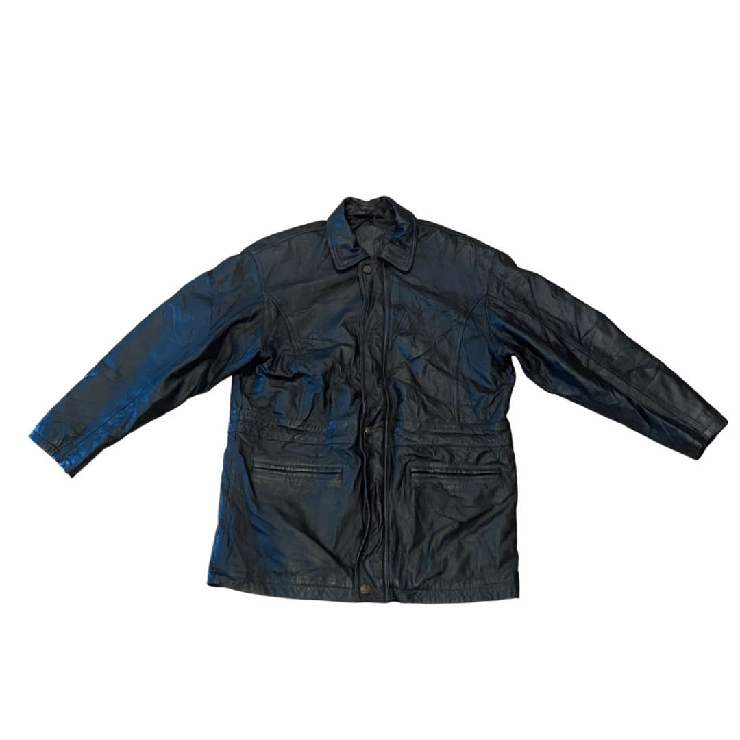 Black Leather Vintage Jacket