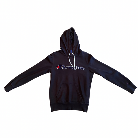 Black Vintage Champion Hoodie