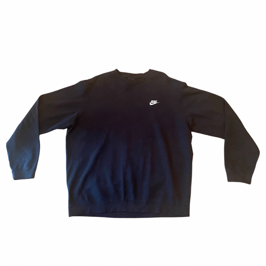 Navy Vintage Nike Crew Neck Jumper