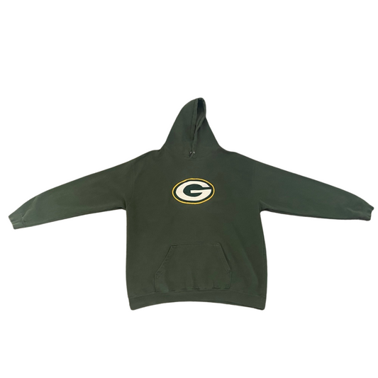 Green Vintage Oversized Giants Hoodie