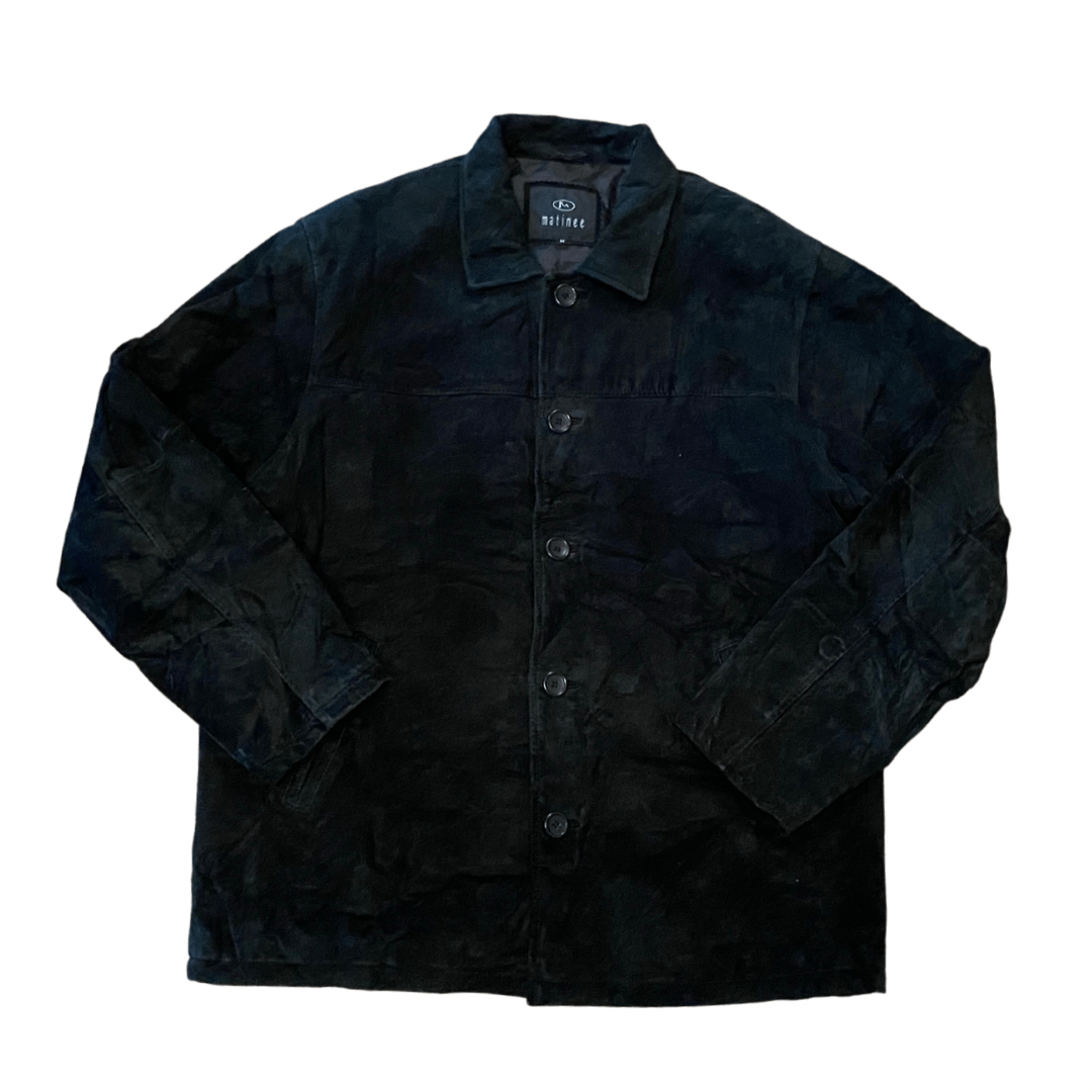 Black Suede Vintage Jacket